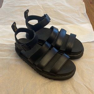 Doc Martens Black Hydro Sandals